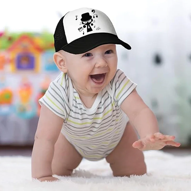 스프린키 야구 모자, 소년 소녀 만화 애니메이션 태양 메쉬 모자, 어린이 캐주얼 패션, 덕빌 모자, 힙합, 부모-자녀 여름 햇빛 모자, 신제품