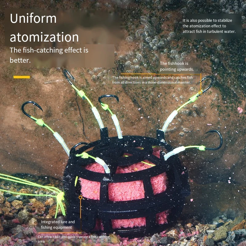 낚시 후크 메기 장비 모든 기술 수준을위한 바닷물 낚시 후크 낚시 도구 부품 벌집 태클 도구