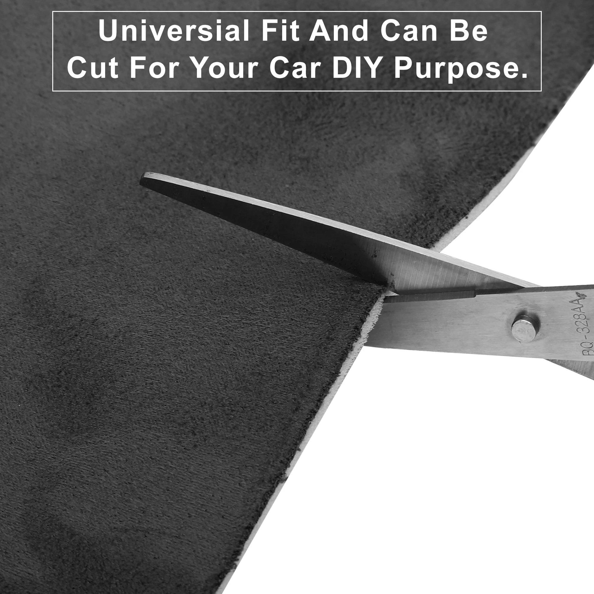 UXCELL 스웨이드 헤드 라이너 패브릭 폼 자동차 트럭 인테리어 트림 보호 노화 깨진 페이드 DIY 교체 200x152cm