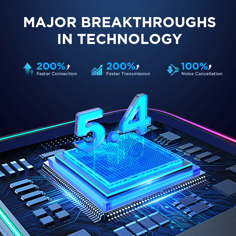 Joyroom 블루투스 5.4 자동차 어댑터, 향상된 듀얼 마이크, ENC 소음 제거, 3.5mm AUX 어댑터, 블루투스 무선 리시버 어댑터
