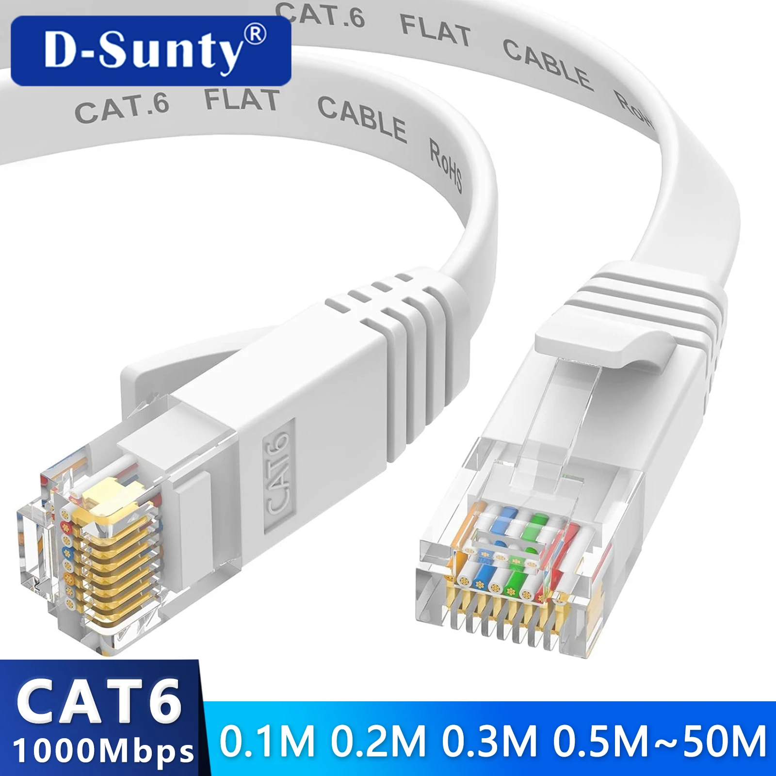 0.1M 0.2M 0.3M 0.5M 50M Cat6 짧은 이더넷 케이블 플랫 RJ45 컴퓨터 인터넷 LAN 네트워크 이더넷 패치 케이블 title=0.1M 0.2M 0.3M 0.5M 50M Cat6 짧은 이더넷 케이블 플랫 RJ45 컴퓨터 인터넷 LAN 네트워크 이더넷 패치 케이블 