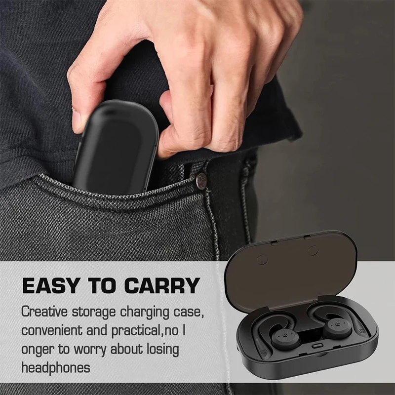 샤오미 블루투스 이어폰, 이중 착용 스타일, 스포츠 무선 이어폰, TWS Ipx7 스테레오 게이밍 헤드셋, 방수