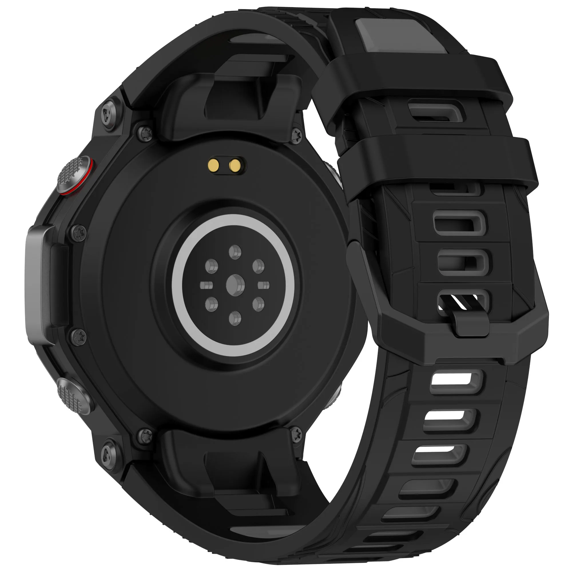 Huami Amazfit T-REX 실리콘 밴드 및 케이스, 도구 포함 손목 밴드, T-Rex3 스포츠 팔찌, 3 스마트 워치 스트랩