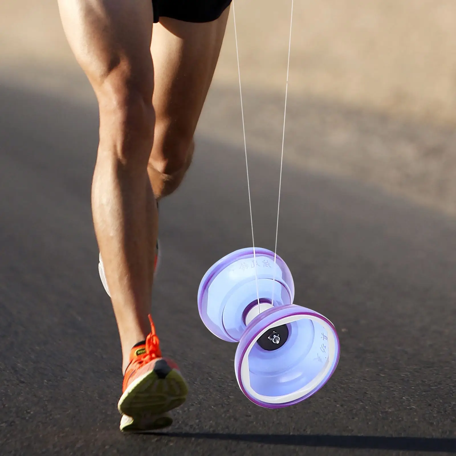 1 세트 트리플 베어링 Diabolo 장난감 Diabolo Yoyo 중국어 Diabolo 장난감 베어링 피트니스 장난감 노인을위한 전문 Diabolo 새로운