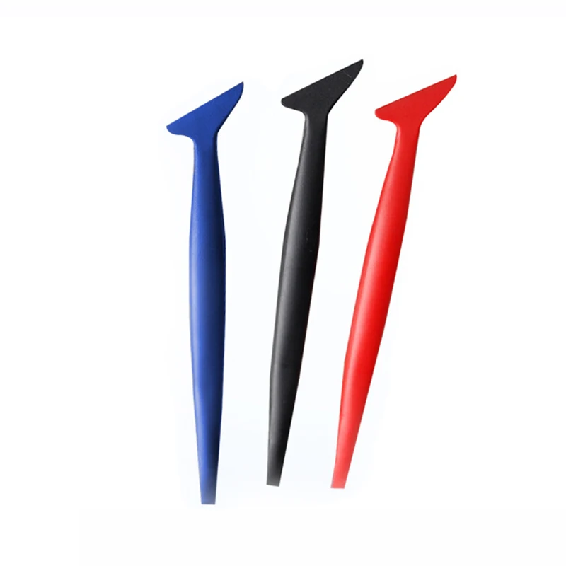 자동차 마이크로 스퀴지 곡선 슬롯 색조 도구 세트 자동차 스티커 랩 비닐 도구 자동 포장 필름 설치 스크레이퍼 가스켓 스퀴지