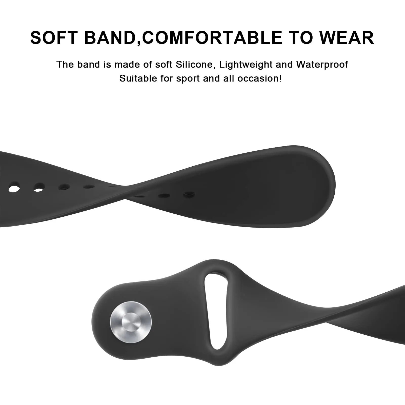 Amazfit GTS 3/2/2e/GTS2 Mini/GTR 42mm/47mm/bip/GTR 3 Pro/2/2e 스포츠 팔찌 용 20mm 22mm 실리콘 밴드 화웨이 시계 스트랩 용