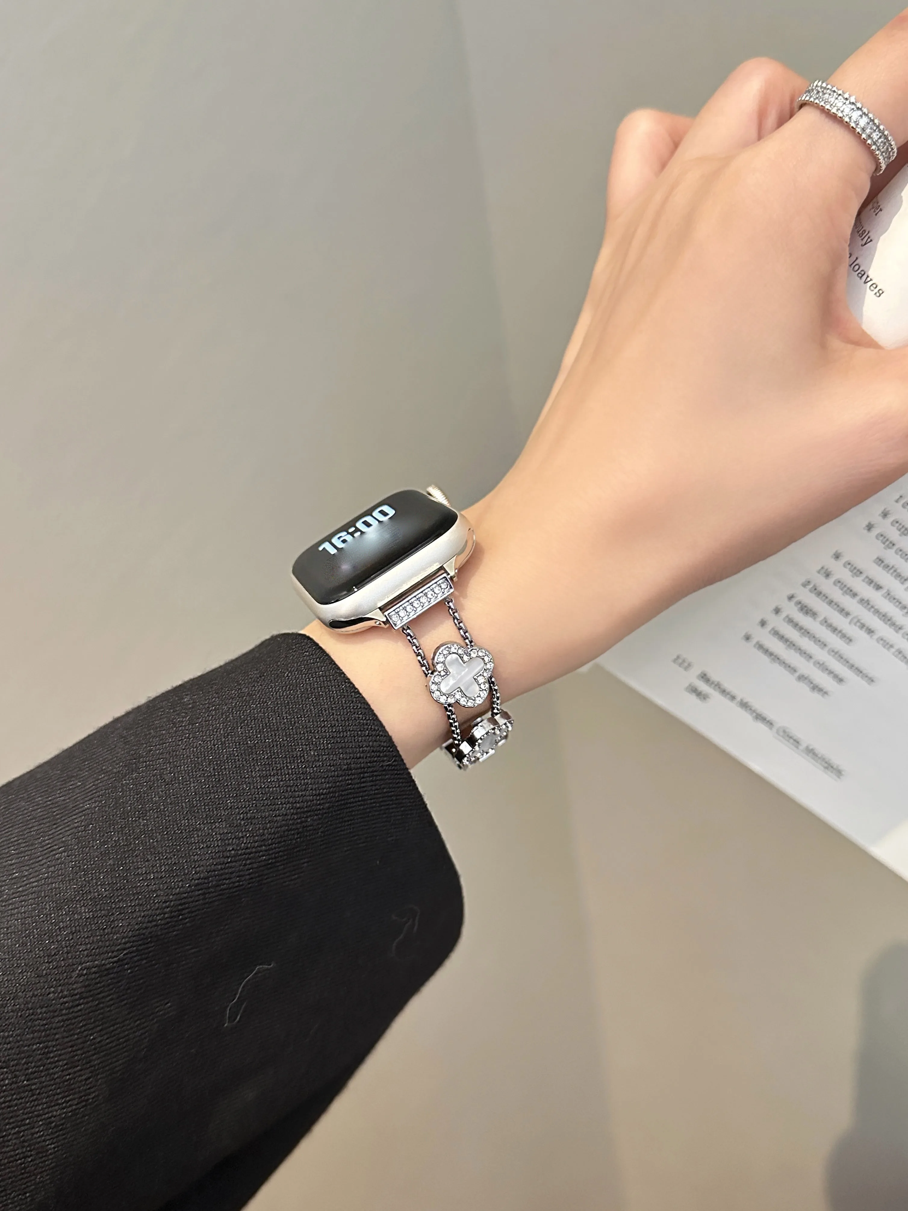 고품질 스테인리스 스틸 팔찌 링크 애플 워치 밴드 시리즈 11/8/7/6/10 40mm 41mm 38mm 42mm 44mm 45mm 46mm 스트랩